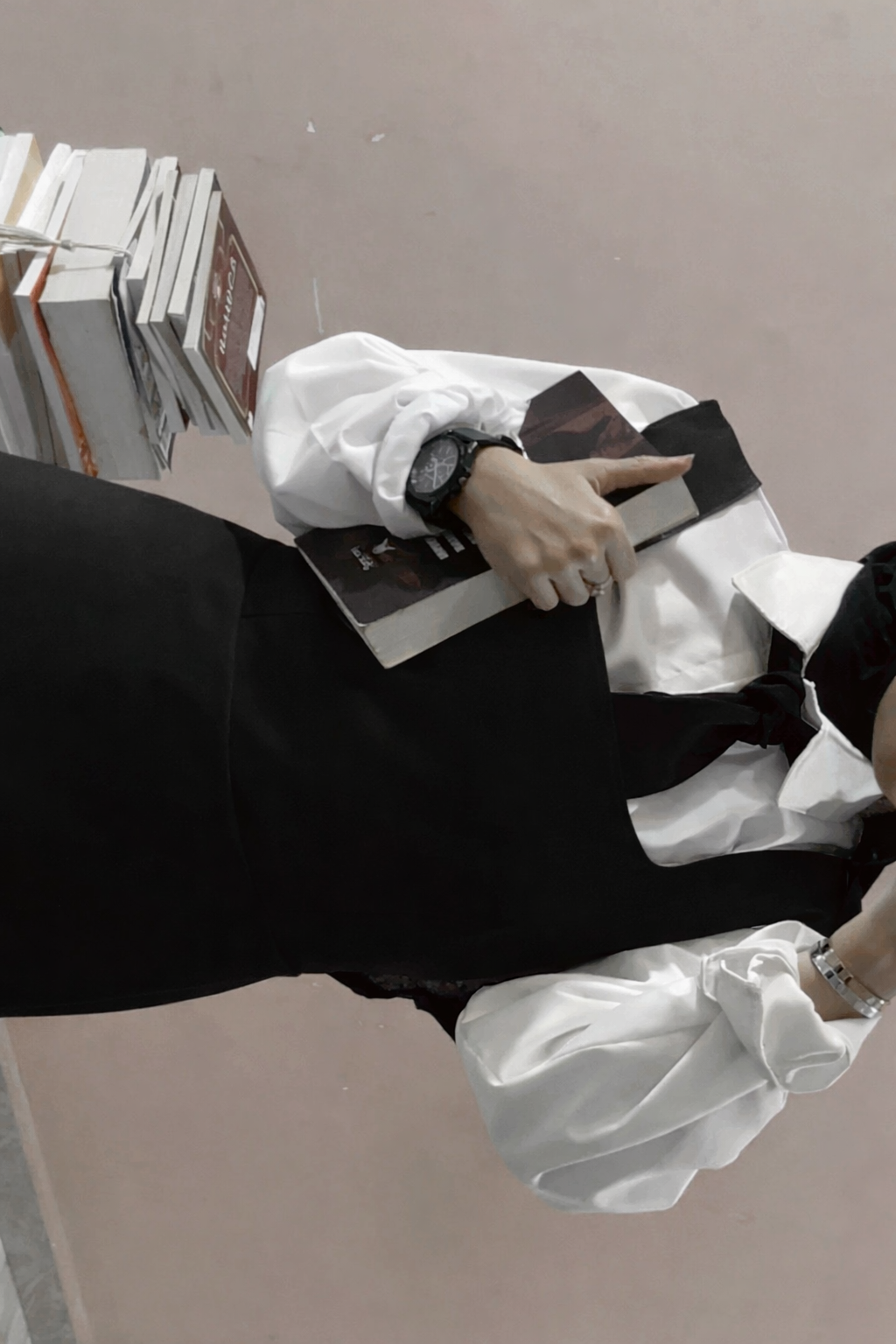 Robe classy chemise cravate